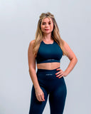 Top seamless Sofia deportivo color azul navy