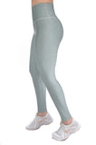 Legging mate jaspe deportivo control abdomen color verde olivo