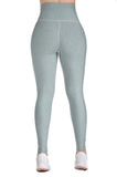 Legging mate jaspe deportivo control abdomen color verde olivo