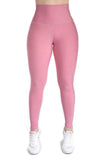 Legging mate deportivo control abdomen color mora