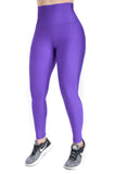 Legging mate deportivo control abdomen color púrpura