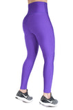 Legging mate deportivo control abdomen color púrpura