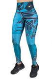 Legging estampado deportivo control abdomen deep amazon