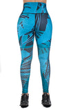 Legging estampado deportivo control abdomen deep amazon