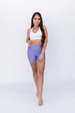 Short mate deportivo control abdomen color lila